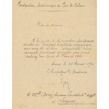 Inscription au CAP, convocation, résultats (Pas-de-Calais).