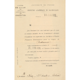 Nomination à la Commission chargée d'examiner les aspirants au Certificat d'Etudes Primaires.