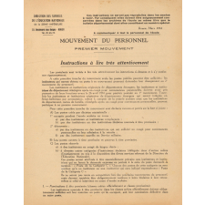 Mouvement du personnel de Seine-Maritime.