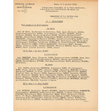 Mouvement du personnel de Seine-Maritime - Promotions.