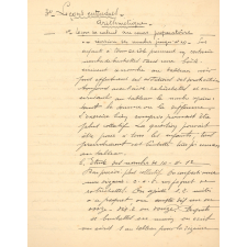 Rapports d'inspection et autres documents administratifs d'un instituteur de la Vienne. 