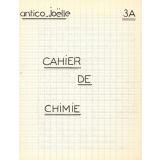 Cahier de chimie
