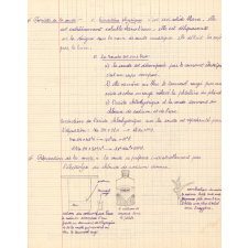 Cahier de chimie