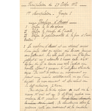 Cahier de manipulations