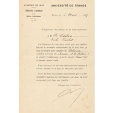 Designation de suppléante pour Mademoiselle Tallon