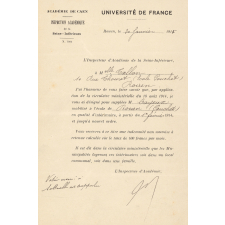 Designation de suppléante pour Mademoiselle Tallon