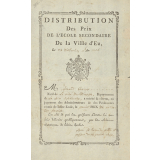 Distribution des prix de l'école secondaire de la Ville d'Eu