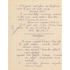 Cahier journalier