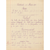 Cahier journalier