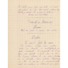 Cahier journalier