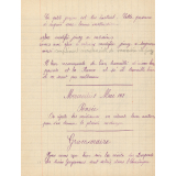 Cahier journalier