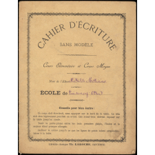 Cahier d'écriture sans modèle