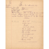 Cahier journalier