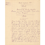 Cahier journalier
