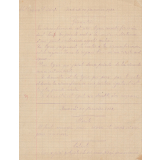 Cahier journalier