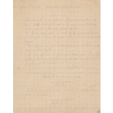 Cahier journalier