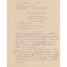 Cahier journalier