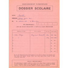 Ecole publique de Honguemare-Guenouville. Dossiers d'élèves. 