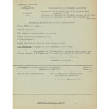 Formulaires de demande de dérogation à l'obligation scolaire. 