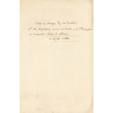Ecole royale Militaire. Interrogatoire d'Alexis Joseph Dufay, né en 1740.