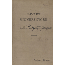Livret universitaire.