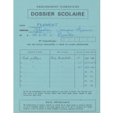 Dossiers scolaires.
