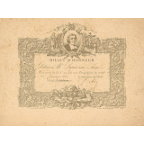 Billet d'honneur. École chrétienne.