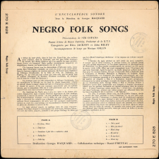 Negro Folk Songs