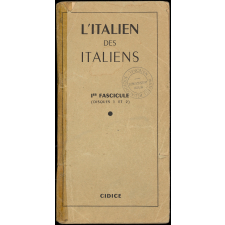 L'italien des Italiens. 1er fascicule (disques 1 et 2)