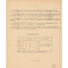 Note sur le recrutement des apprentis au centre SNCF de Sotteville. Service du matériel et de la traction.