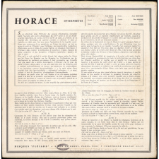 La comédie Française joue Horace de Corneille. .