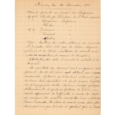 Registre des Délibérations du Conseil des professeurs. École Normale d'Institutrices de Chartres. 1945-1950.