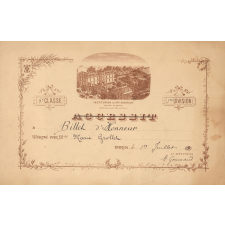 Billet d'honneur
