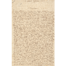 Lettre à son père.