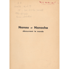 Nanou et Nanoche découvrent le monde : livre de lecture courante : cours élémentaire