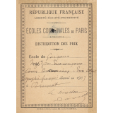 Ex-praemio . Ecoles communales de Paris.