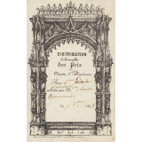 Ex-praemio . Distribution Solennelle des Prix.