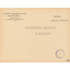 Service du plan scolaire et universitaire. Programmation 1968.