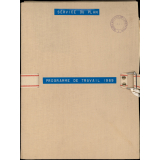 Service du plan scolaire et universitaire. Programme de travail 1969.