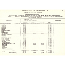 Budget d'investissements 1979.