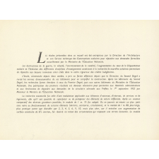 Ministère de l'Education nationale. Secrétariat d'Etat à l'Education nationale (Beaux-Arts). Direction de l'Architecture. Service technique des constructions scolaires et Universitaires. Bâtiments d'enseignement. Schémas types. 1952.