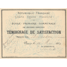 Témoignages de satisfaction. 