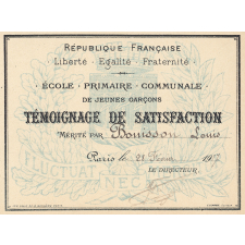 Témoignages de satisfaction. 