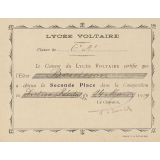 Témoignages de satisfaction et prix aux compositions trimestrielles. 