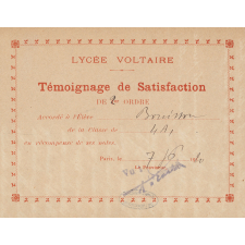 Témoignages de satisfaction. 