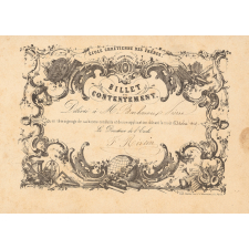 Billet de contentement