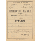 Distribution des Prix