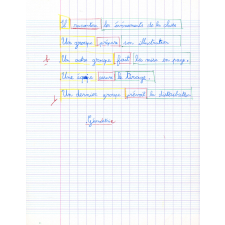 Cahier du jour
