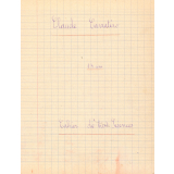 Cahier de Sciences