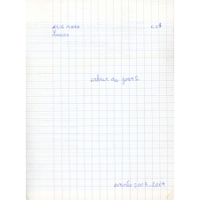 Cahier du jour 2